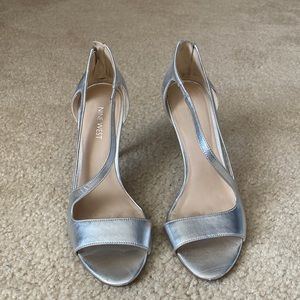 Silver heels